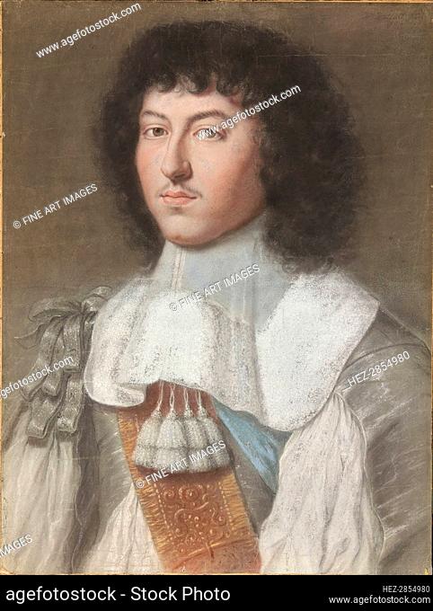 Portrait of Louis XIV, King of France (1638-1715), 1660. Creator: Vaillant, Wallerant (1623-1677)