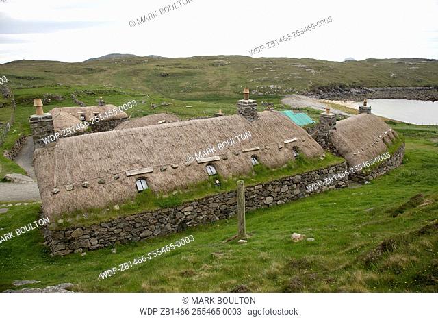 Gearannan Blackhouse Village Carloway Isle of Lewis Outer Hebrides Scotland