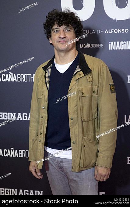 Jeronimo Garcia attends to 'Ego' premiere at Capitol Cinema November 29, 2021 in Madrid, Spain