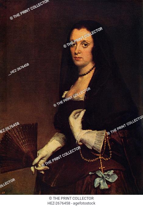 'Lady with a Fan', c1638-1639, (c1915). Artist: Diego Velasquez