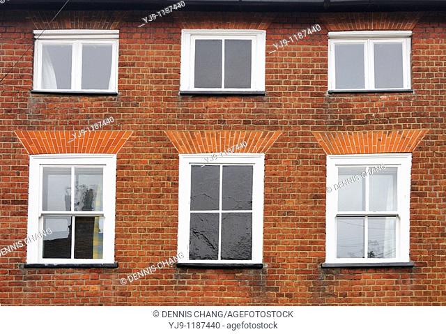False window at 48 Fishpool Street, St Albans, UK