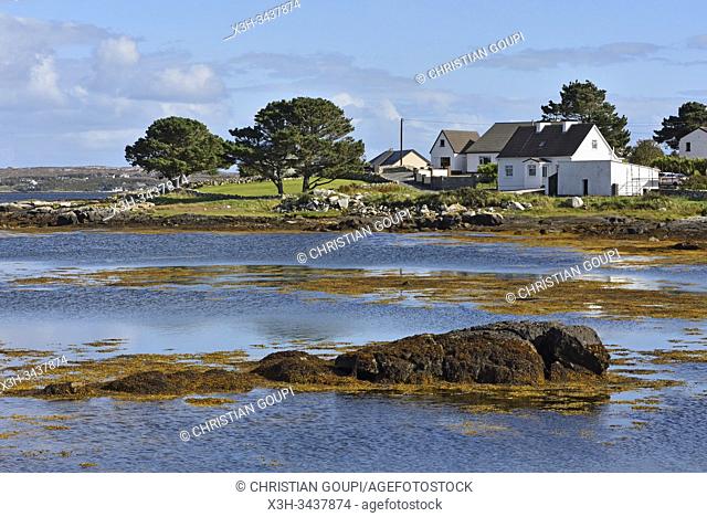 bay of Gorumna island, Lettermore, west coast, County of Galway, Connemara, Republic of Ireland, North-western Europe