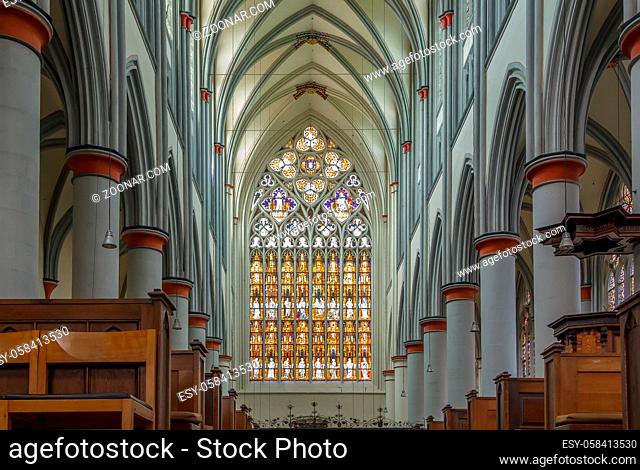 Altenberger Dom (St. Mary Assumption church) is church in Gothic style in former Cistercian monastery in Altenberg, Germany. Interior