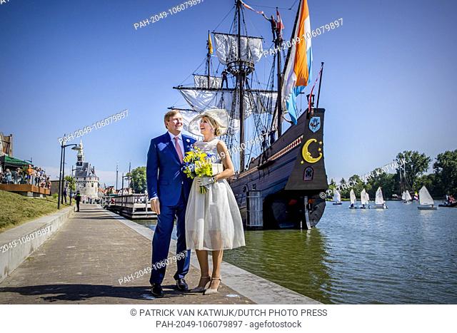 King Willem-Alexander and Queen Maxima of The Netherlands visit the region West Friesland, 28 June 2018. Photo: Patrick van Katwijk / NETHERLANDS OUT |