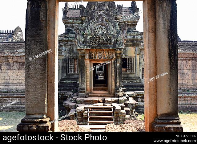 Banteay Samre temple. Angkor, Siem Reap, Cambodia