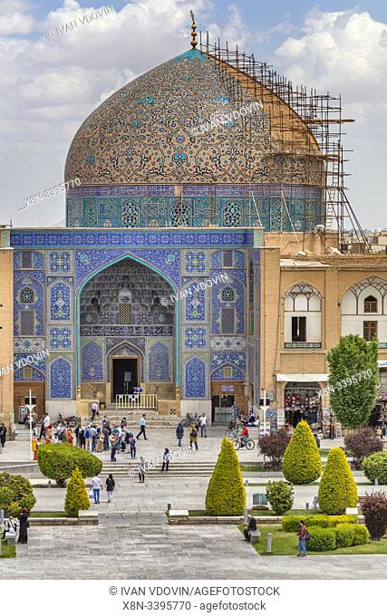 Sheikh Lotfollah Mosque, Naghsh-e Jahan Square, Isfahan, Isfahan Province, Iran