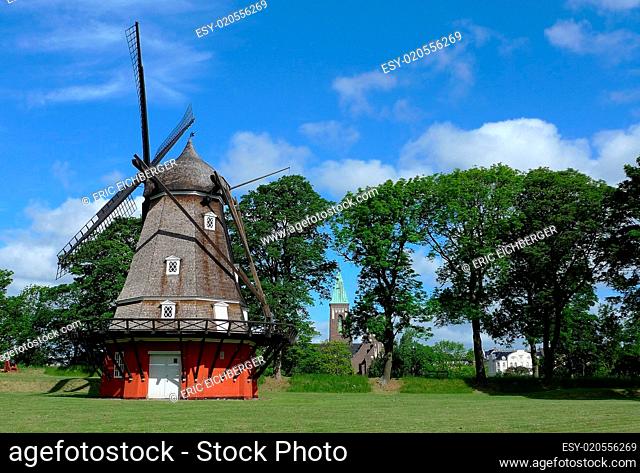 Windmühle im Kastellet von Kopenhagen