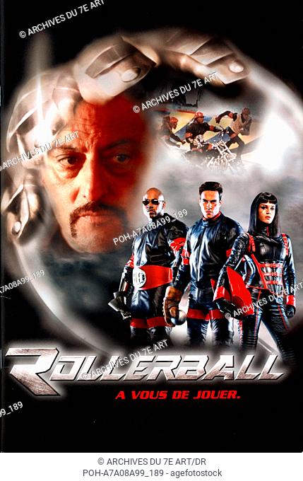 Rollerball Rollerball  Year: 2002 USA affiche, poster Rebecca Romijn-Stamos, Chris Klein, LL Cool J, Jean Reno  Director: John McTiernan