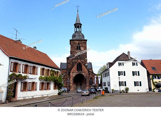 Stiftskirche Sankt Arnual, Saarbrücken, Saarland, Deutschland