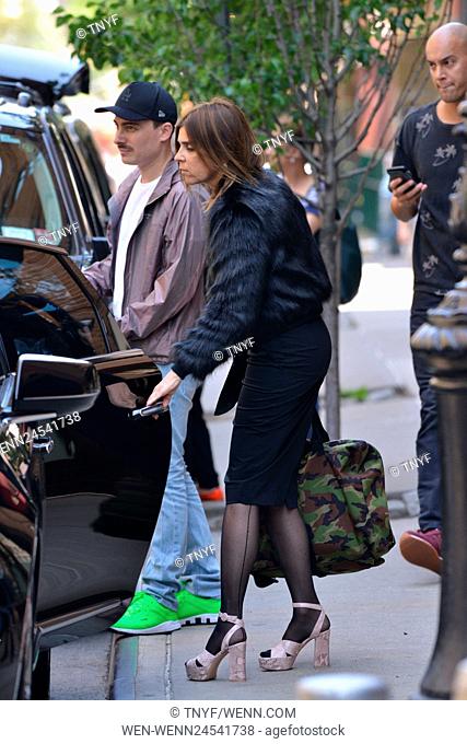 Carine Roitfeld out and about in New York Featuring: Carine Roitfeld Where: Manhattan, New York, United States When: 07 Jun 2016 Credit: TNYF/WENN.com