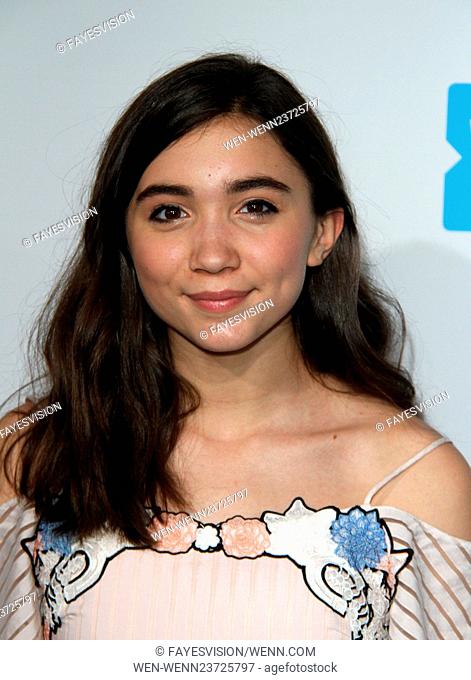 WE Day California - Arrivals Featuring: Rowan Blanchard Where: The Forum, California, United States When: 07 Apr 2016 Credit: FayesVision/WENN.com