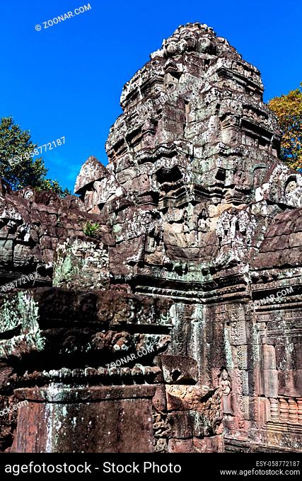 ruins of the temple of Ta Som, Siem Reap, Cambodia
