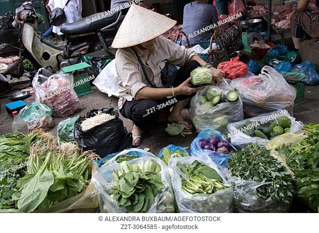 P Thanh Ha Street Market, Old Quarter, Hanoi, Vietnam