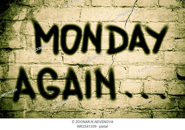 Monday Again Concept