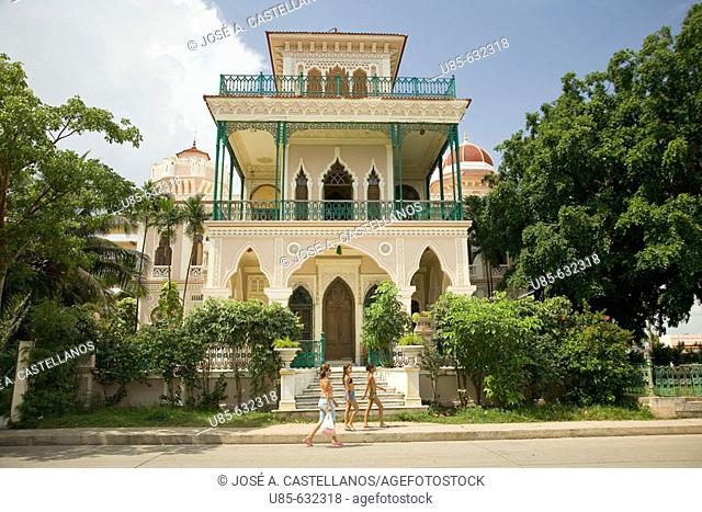 Palacio de Valle, made by Oclico Valle Blanco in 1917. Nowadays, a luxury restaurant. Cienfuegos. Cuba