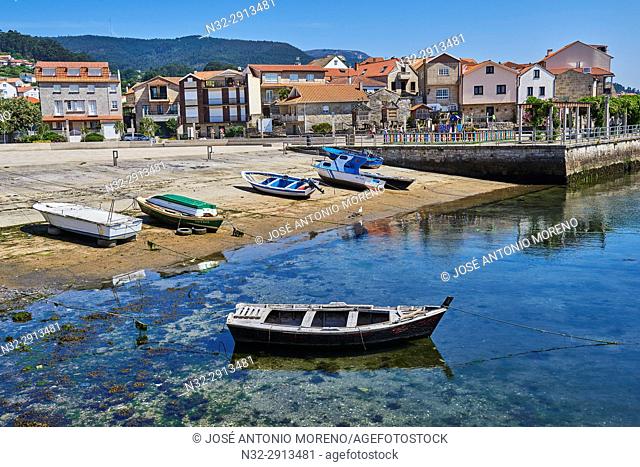 Combarro, Marina, Poio, Ria de Pontevedra, Pontevedra province, Galicia, Spain