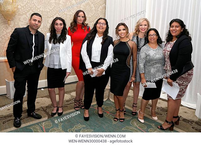 5th Annual Eva Longoria Foundation Dinner-Inside Featuring: Eva Longoria, Guests Where: Los Angeles, California, United States When: 11 Nov 2016 Credit:...