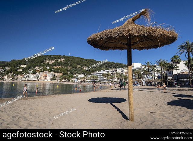 Repic beach, Soller valley, Mallorca, Balearic Islands, Spain