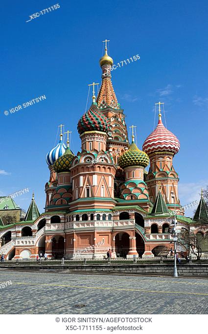 Saint-Basil cathedral  Moscow, Russia