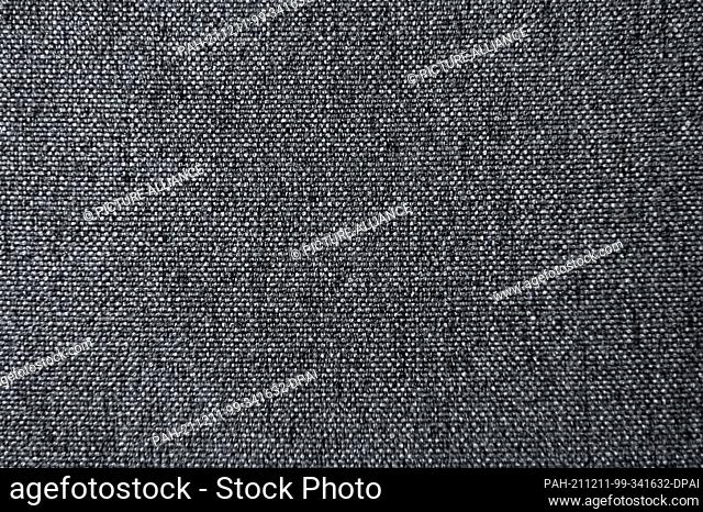 10 December 2021, Baden-Wuerttemberg, Rottweil: The pattern of an office chair. Photo: Silas Stein/. - Rottweil/Baden-Wuerttemberg/Germany