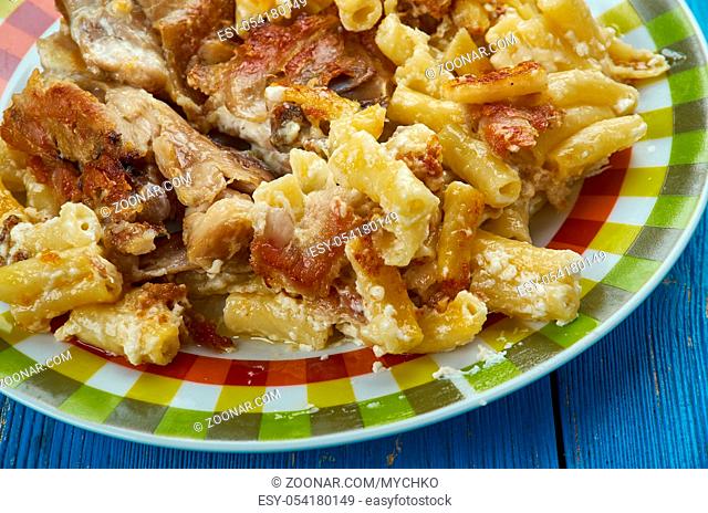 Cheesy Buffalo Chicken Pasta this kind of food