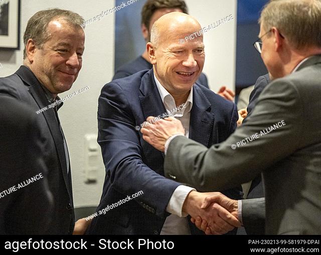 13 February 2023, Berlin: Kai Wegner (M), state chairman of the CDU Berlin and his party's top candidate in the repeat election