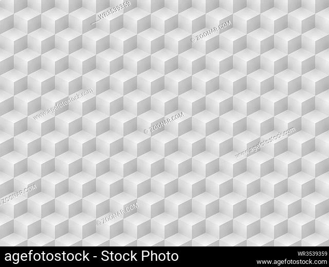 Illustration of a bright cubic seamless background