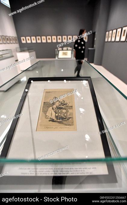 The Regional Gallery of Fine Arts in Zlin opened ""Francisco Goya: Los caprichos (The Caprices)"" exhibition, series of graphic sheets created by the Spanish...