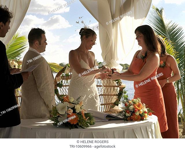 Wedding on the Beach Balaclava Mauritius