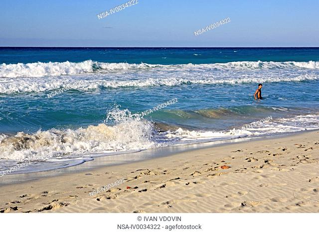 Sea beach, Varadero, province of Matanzas, Cuba