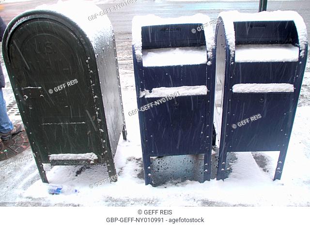 U.S. Mail box, Times Square, New York, United States