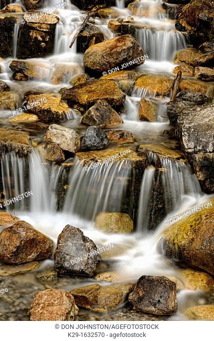 O'Shaughnessy Creek waterfall, Kananaskis country, Alberta, Canada