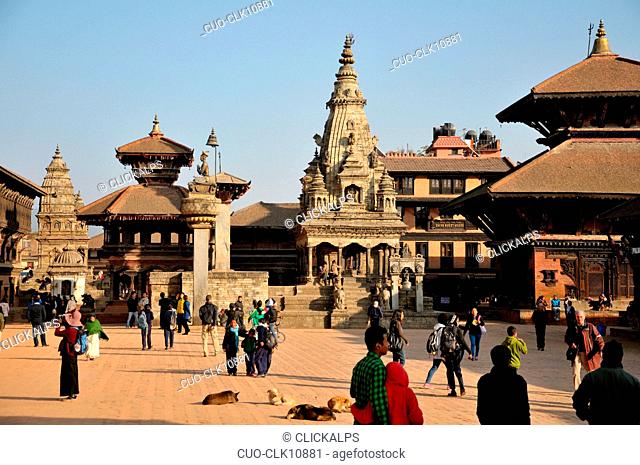 Durbar Square, Bhaktapur, Bagmati area, Nepal, Asia