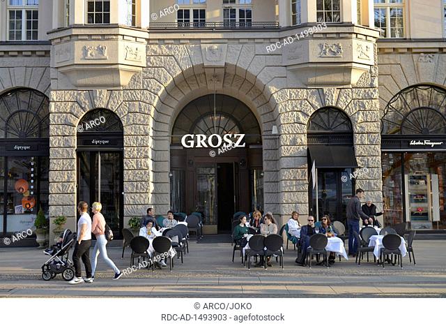 Cafe Grosz, Haus Cumberland, Kurfuerstendamm, Charlottenburg, Berlin, Deutschland