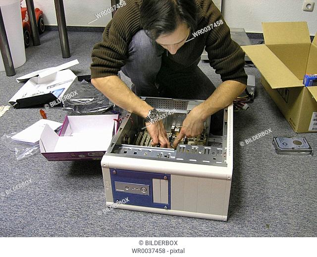 to build a computer together