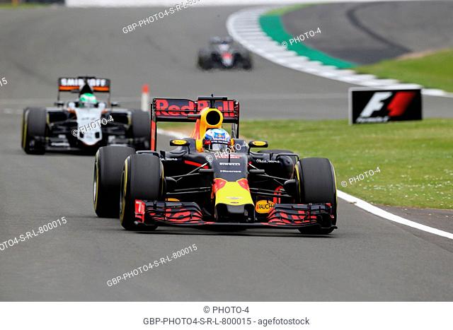 09.07.2016 - Qualifying, Daniel Ricciardo (AUS) Red Bull Racing RB12