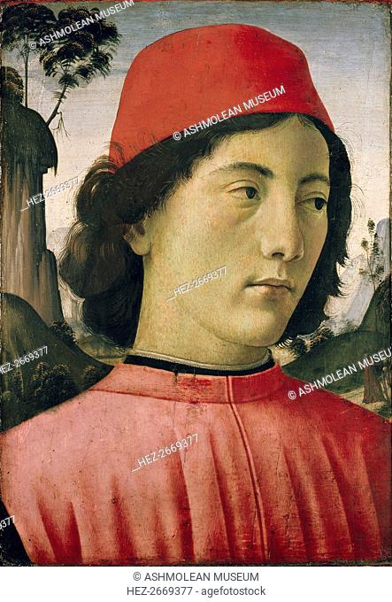 Portrait of a young Man, c1477-1478. Artist: Domenico Ghirlandaio