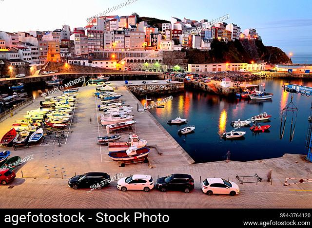 Seaport of Malpica de Bergantiños, A Coruña, Spain
