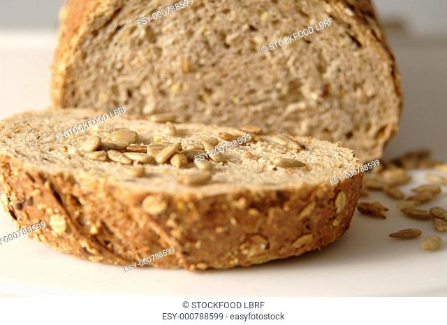 Multigrain bread with sunflower seeds
