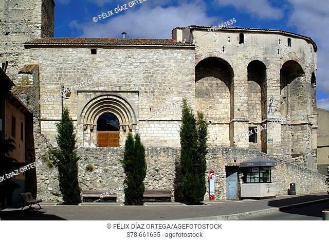 Cuellar. Segovia. Castilla-Leon. Spain. Church of San Pedro, (11th century)
