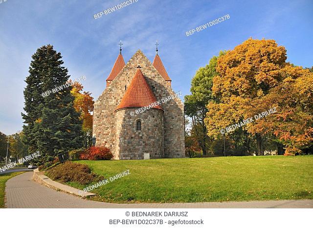 Romanesque Church of the Blessed Virgin Mary - Basilica Minor. Inowroclaw, Kuyavian-Pomeranian Voivodeship, Poland