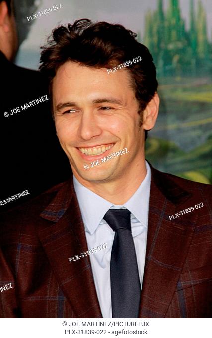 James Franco at the World Premiere of Disney's Oz The Great and Powerful. Arrivals held at El Capitan Theatre in Hollywood, CA, February 13, 2013