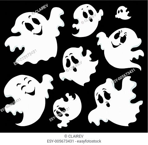 Flying Ghost Graphic - Only Creative Stock Images, Photos & Vectors |  agefotostock