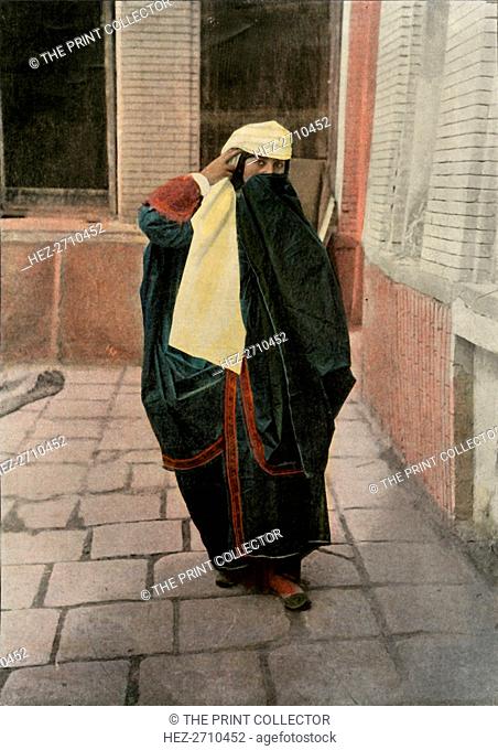 'Persane En Costume De Ville', (Persian in City Dress), 1900. Creator: Unknown