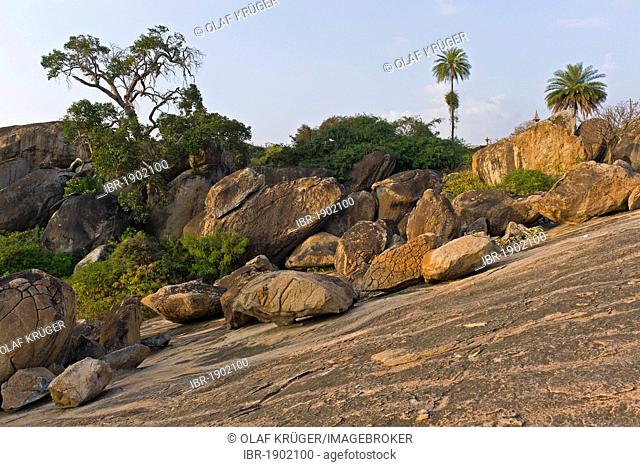On the Chandragiri-Hill, Sravanabelagola, Hassan district, Karnataka, South India, India, Asia