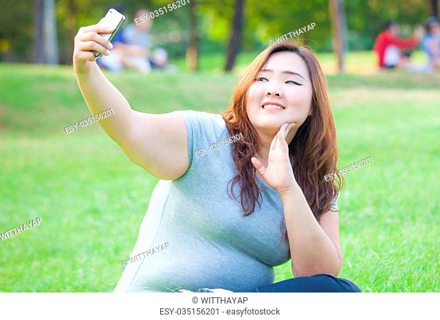 Australian asian girl at the park