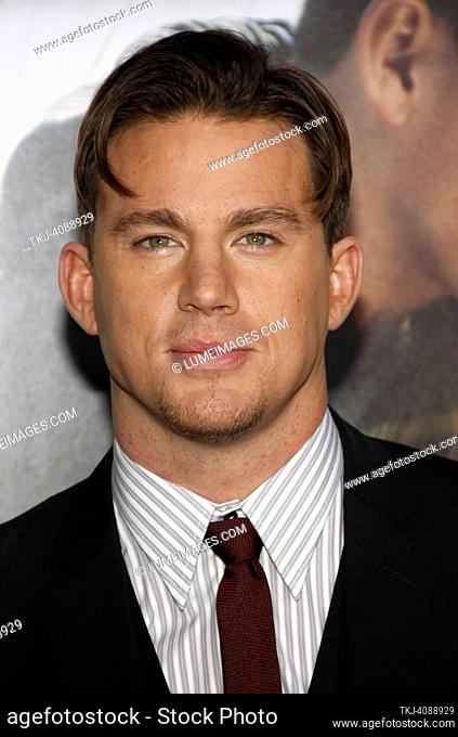 Channing Tatum at the Los Angeles premiere of 'Dear John' held at the Grauman's Chinese Theatre in Hollywood on Februaty 1, 2010. Credit: Lumeimages