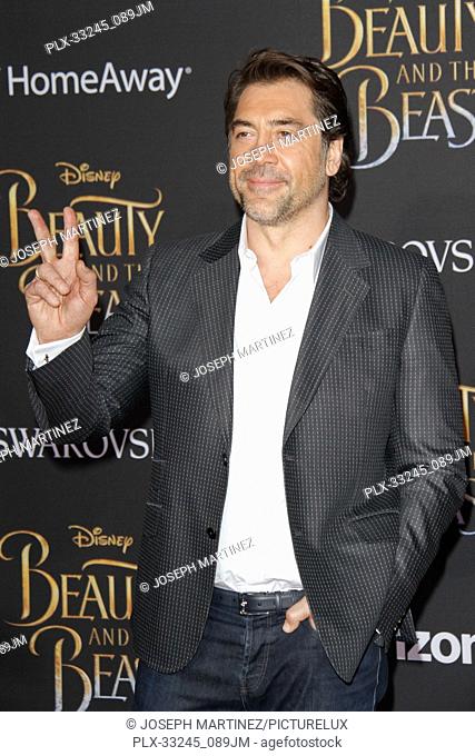 Javier Bardem at the World Premiere of Disney's ""Beauty and the Beast"" held at El Capitan Theater in Hollywood, CA, March 2, 2017