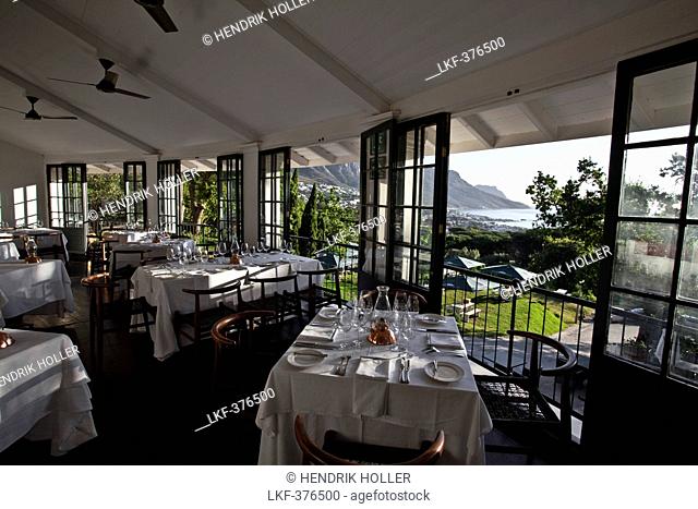 Restaurant Roundhouse, Camps Bay, Cape Town, Western Cape, South Africa, RSA, Africa