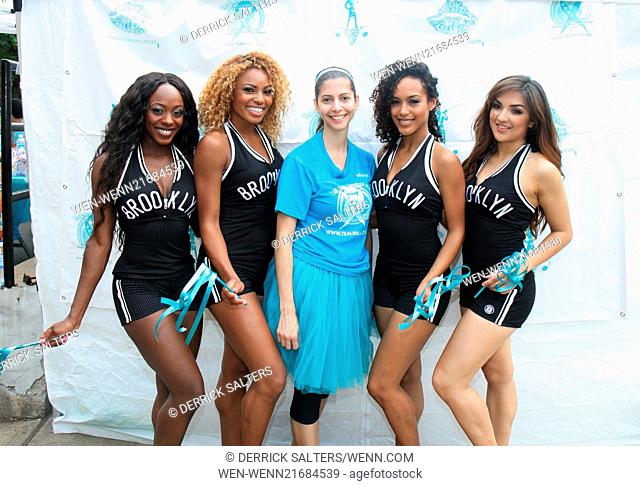 6th T.E.A.L. (Tell Every Amazing Lady About Ovarian Cancer) charity Walk/Run held in Prospect Park Featuring: BROOKLYNETTES